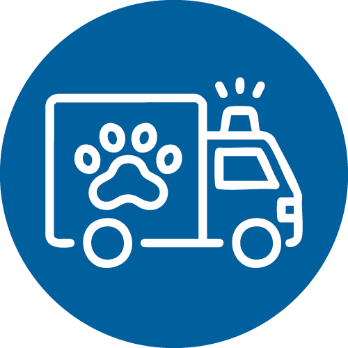 Urgent Care blue circle